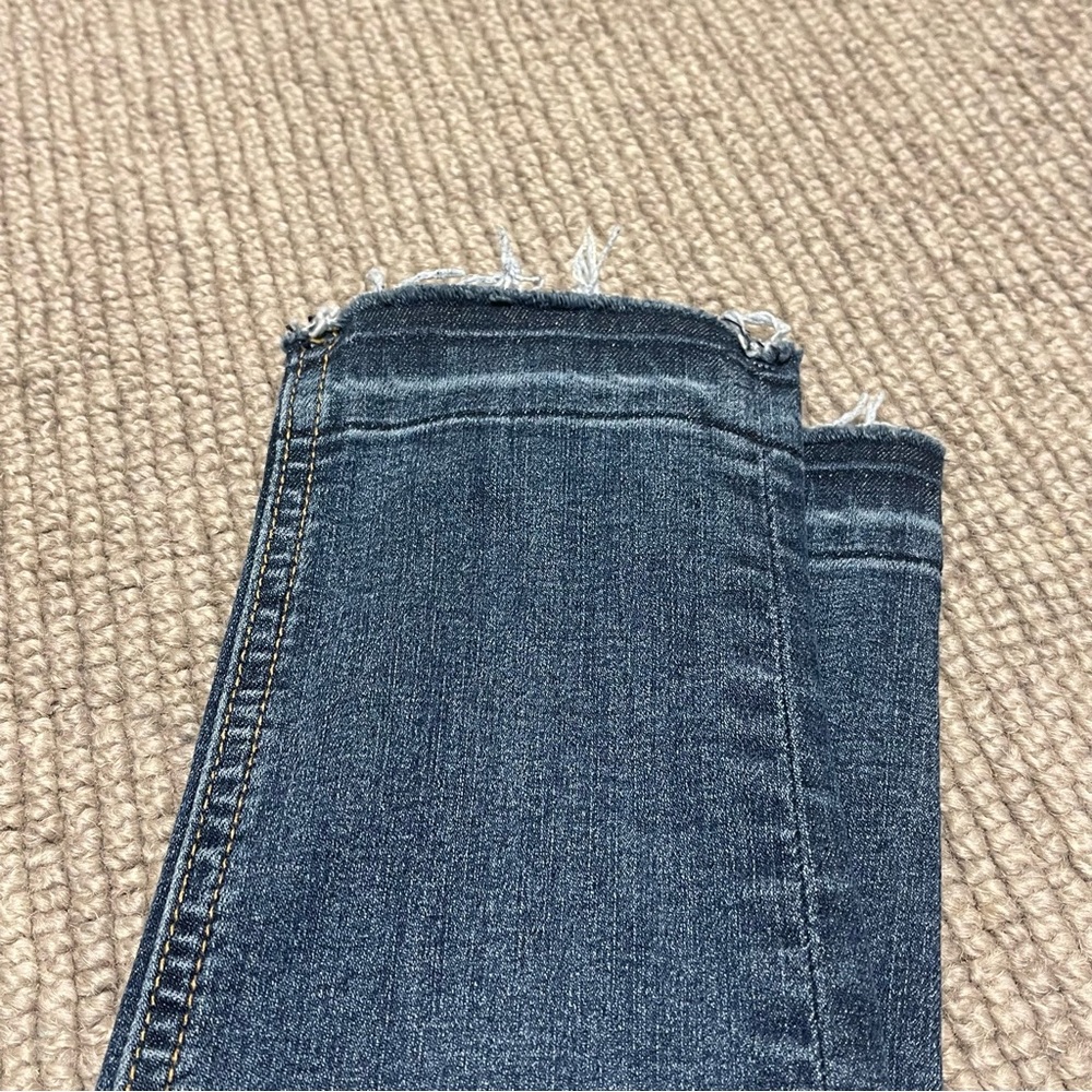 Rag & Bone High Rise Ankle Skinny in Clean Lily Dale (24) - Picture 4 of 10